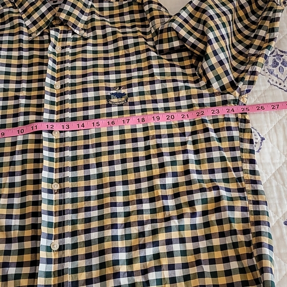 Falconable Button Down Sz L Sleeves Shortened - Picture 4 of 7
